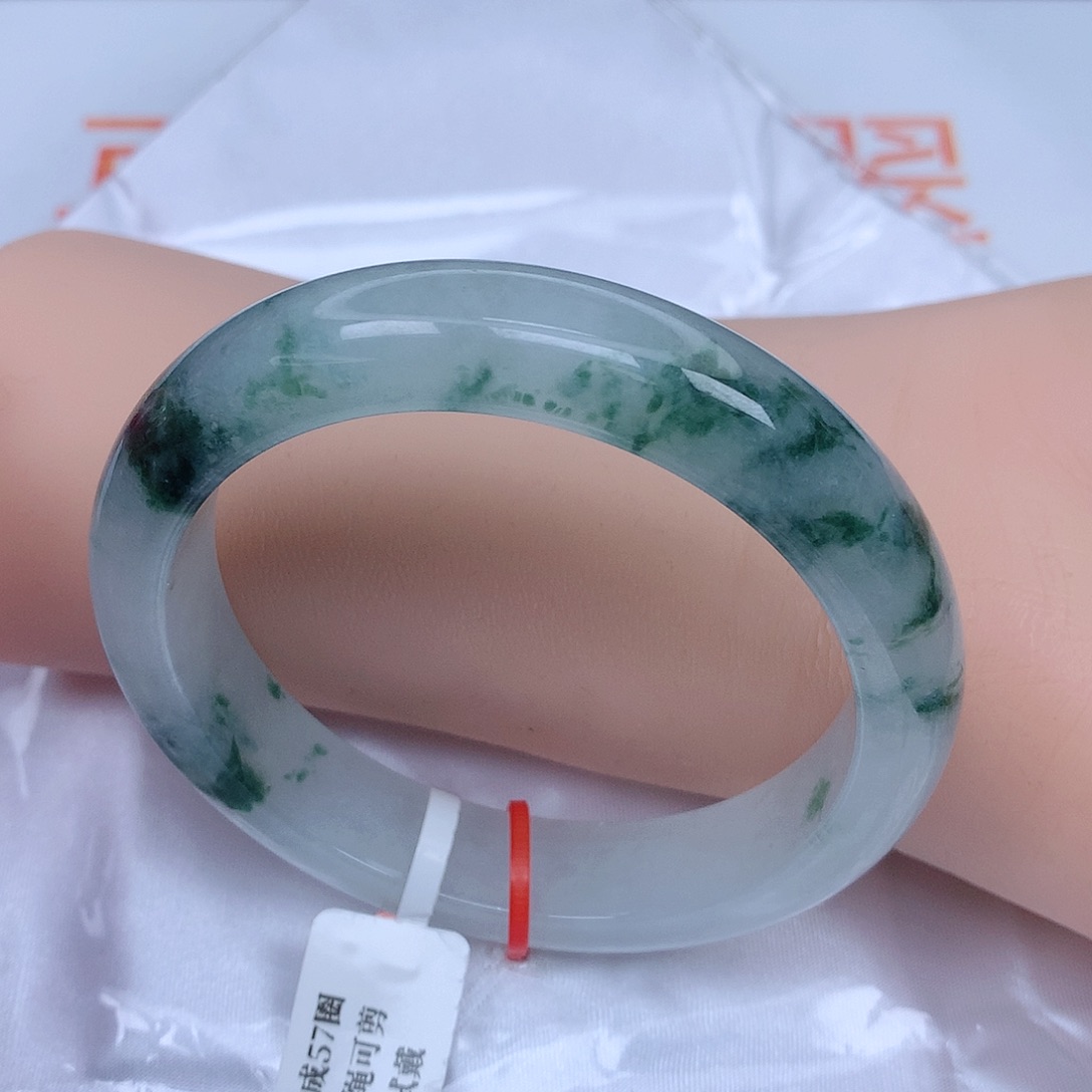 【闪购商品】未镶嵌手镯翡翠珍***有，57.7
