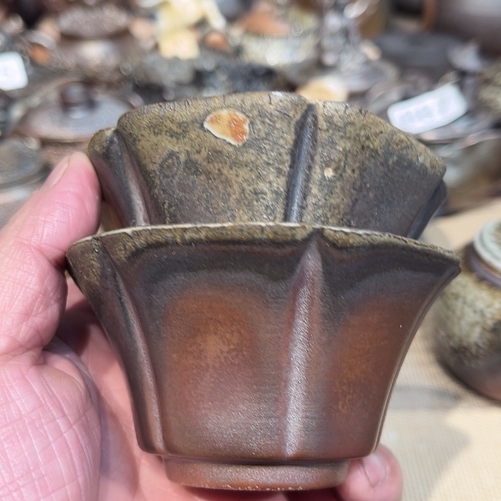 陶摆件柴烧裸烧茶具福利