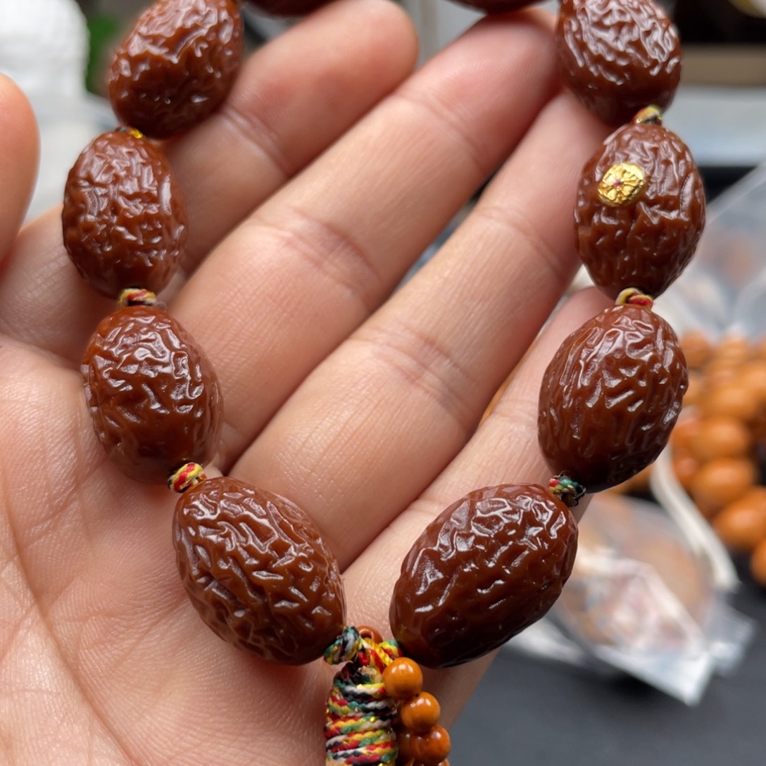 吊坠橄榄核猴头虎