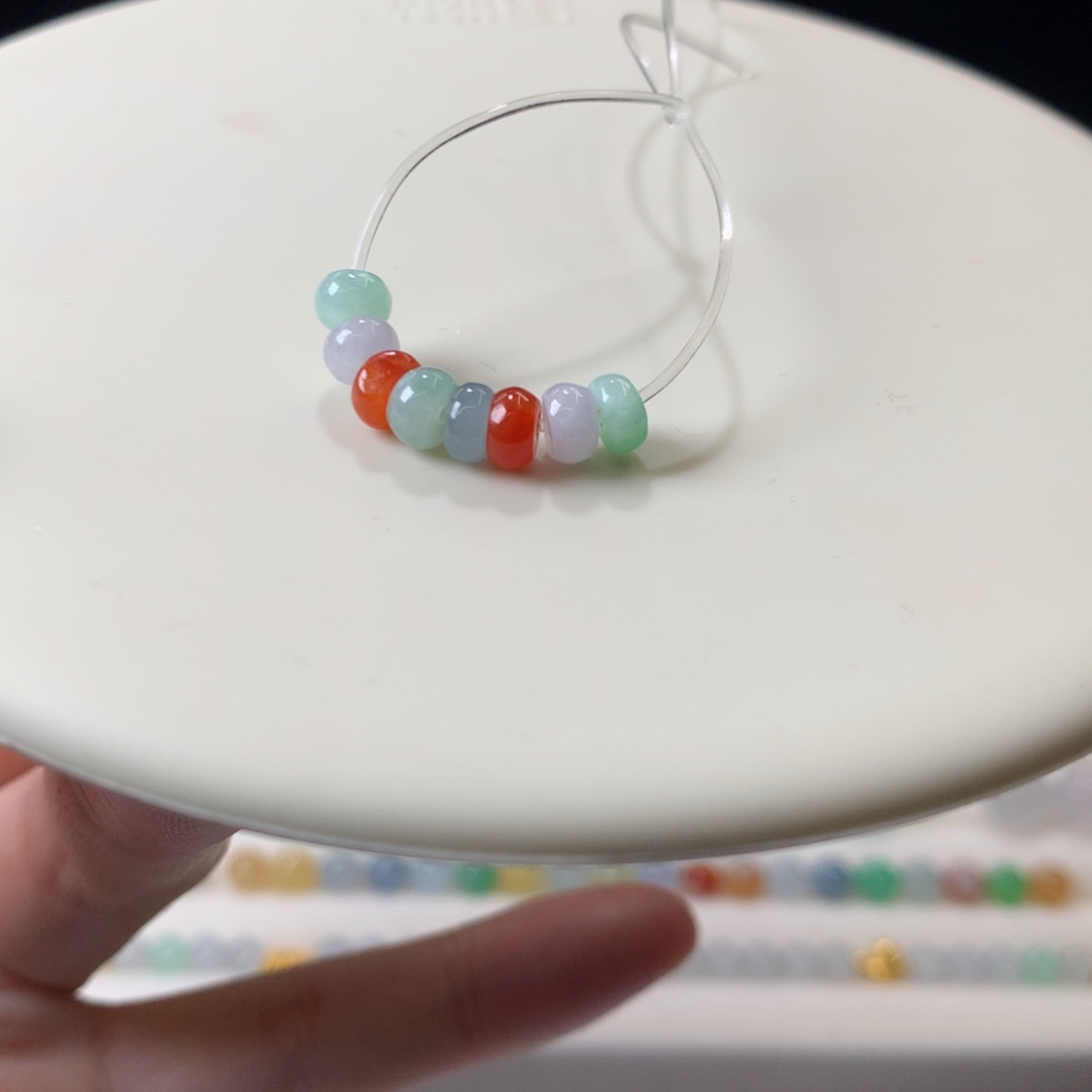 翡翠散珠天然翡翠