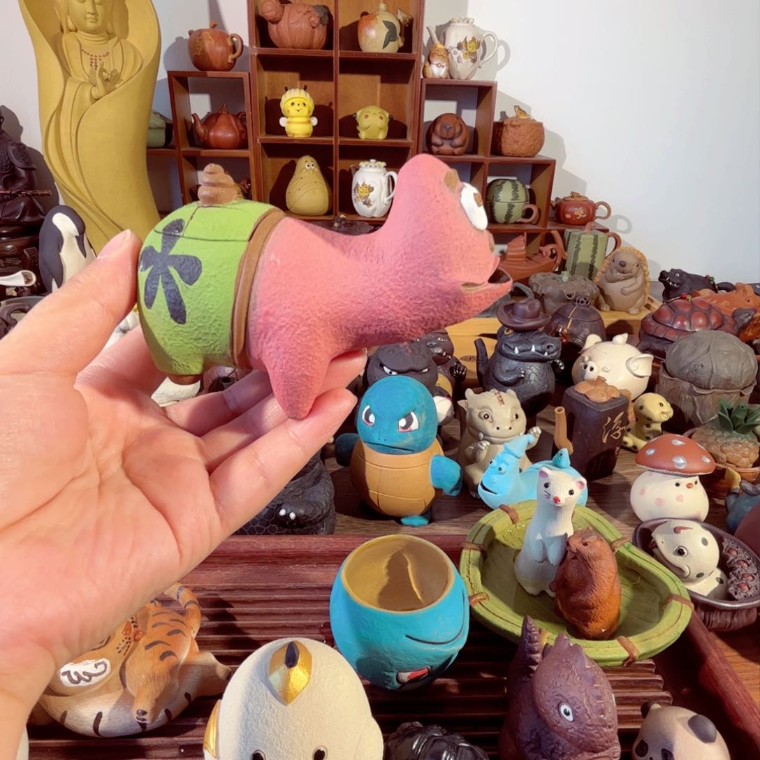 紫砂茶壶道****同纯手工制作过程非常