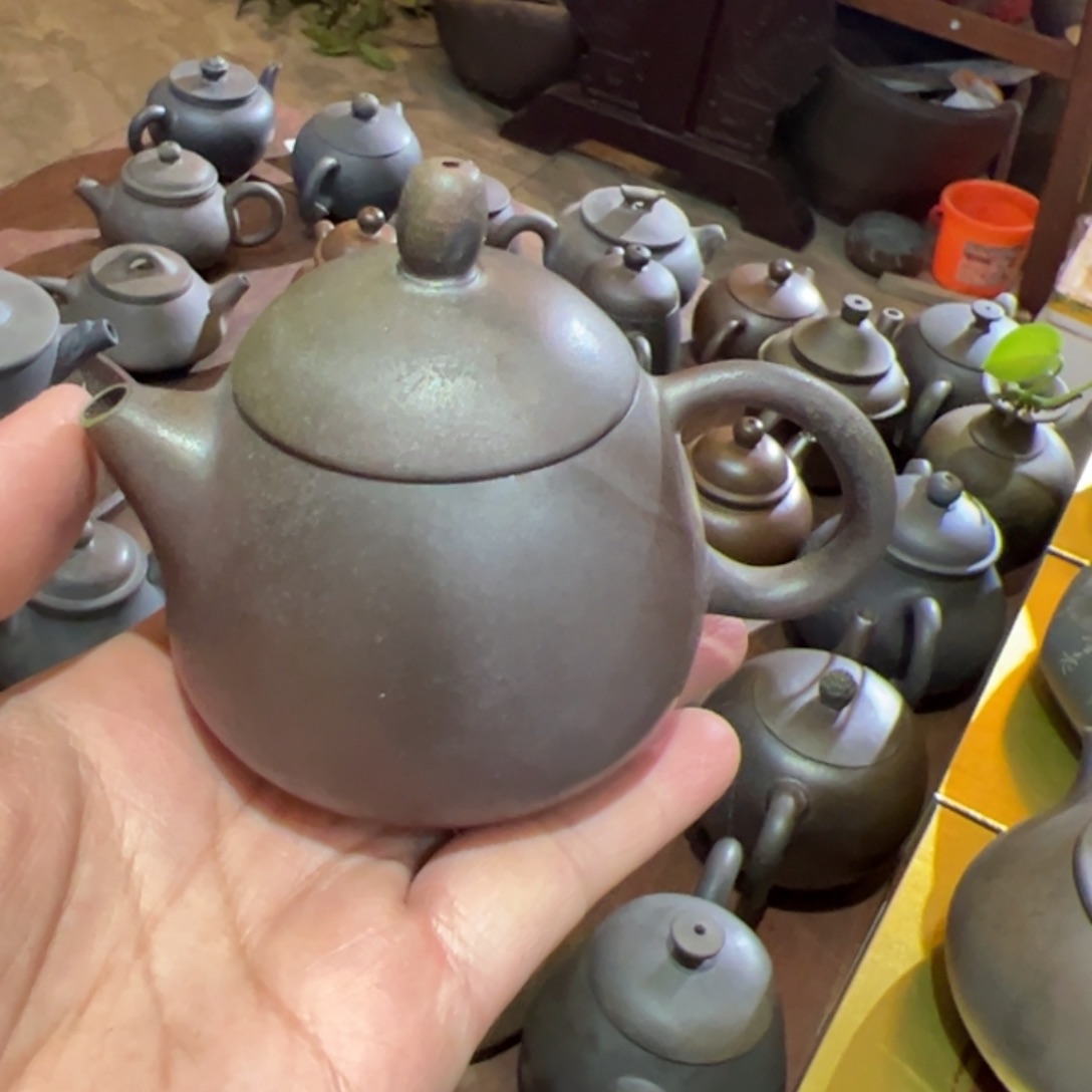 贵台龙窑柴烧茶壶89