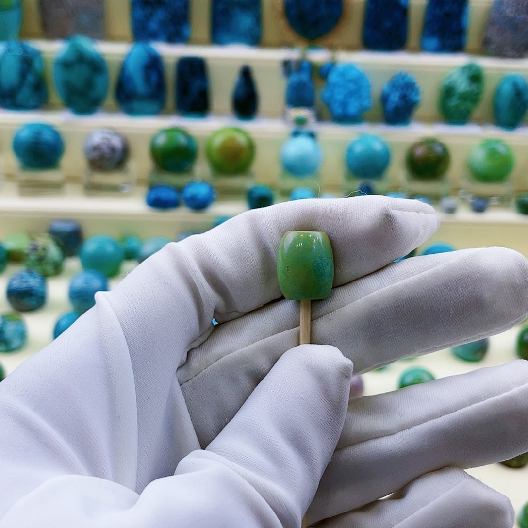 绿松石挂件未镶嵌云*