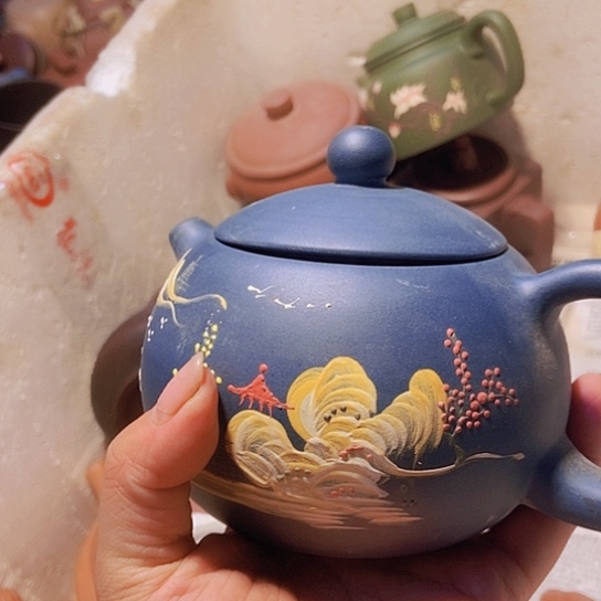 全手工制作宜兴紫砂壶微瑕