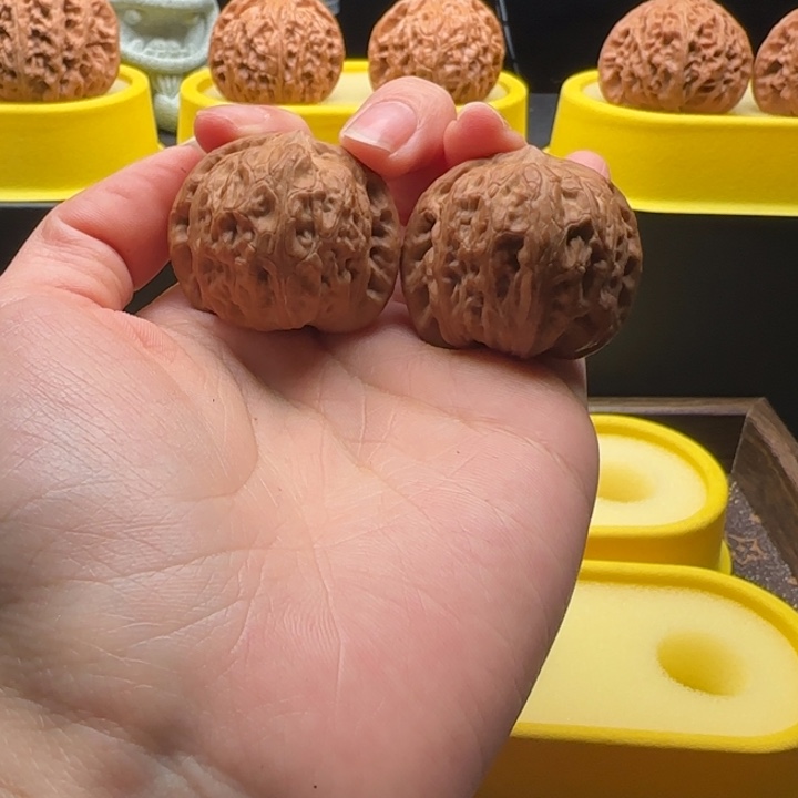 文玩核桃把件38战鼓