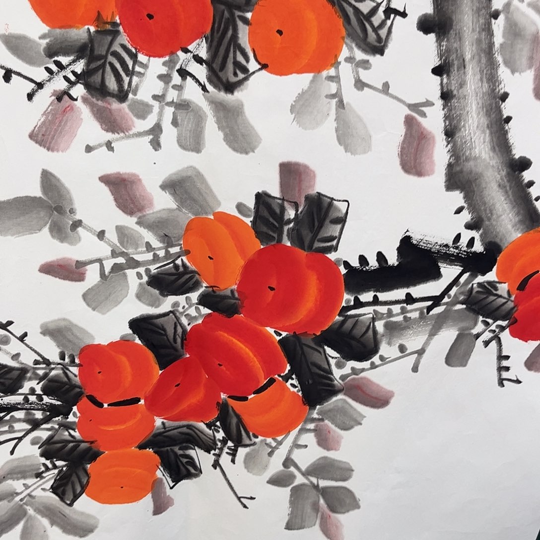 国画宣纸国画纯手绘作品