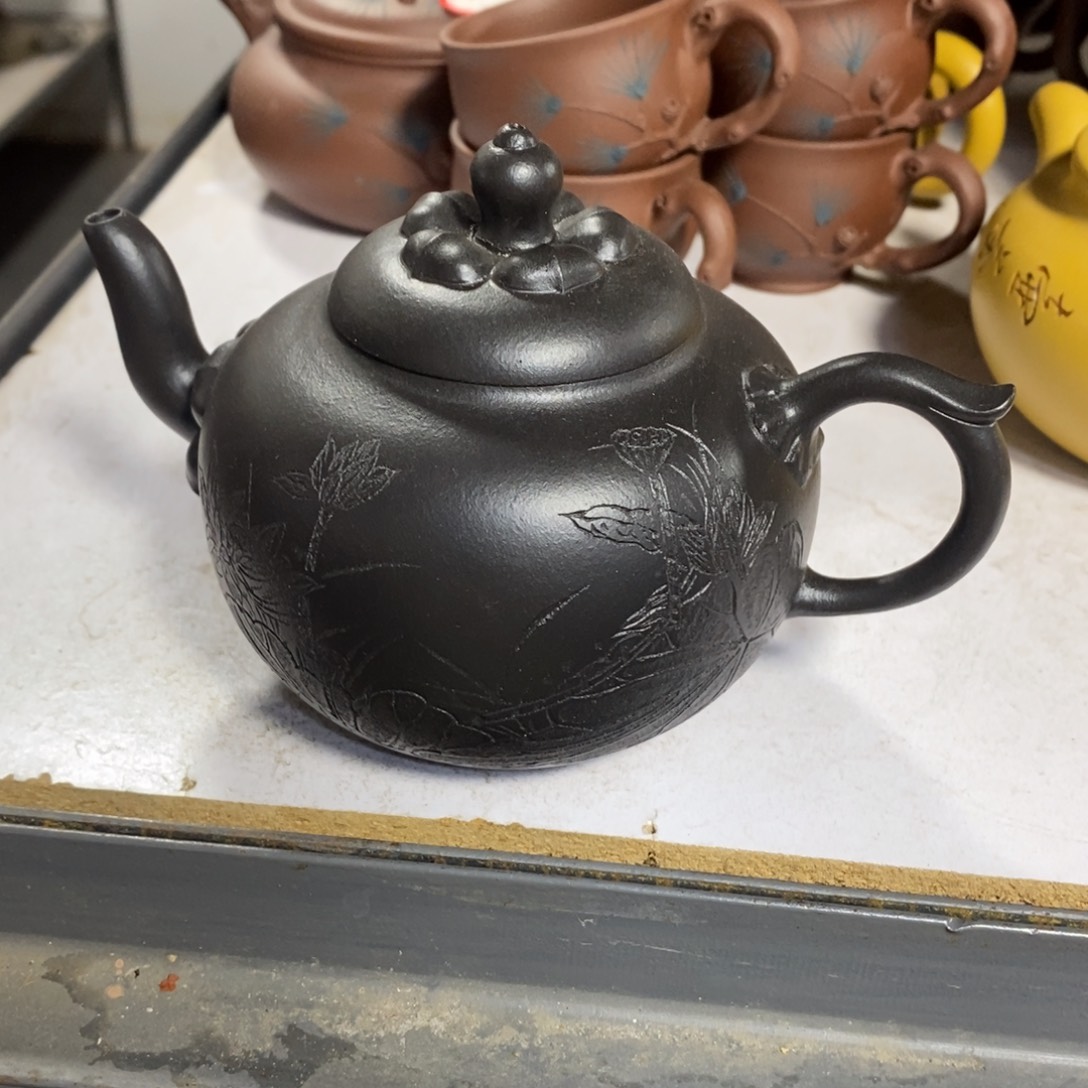 紫砂茶壶原矿手工59