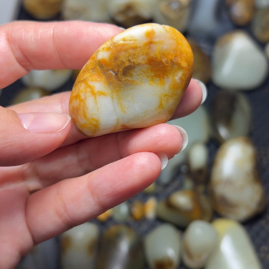 和田玉未镶嵌挂件9