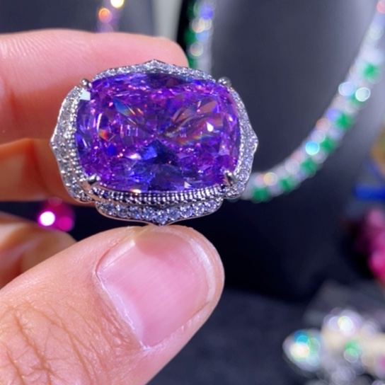 颈饰银S925镶嵌红宝石