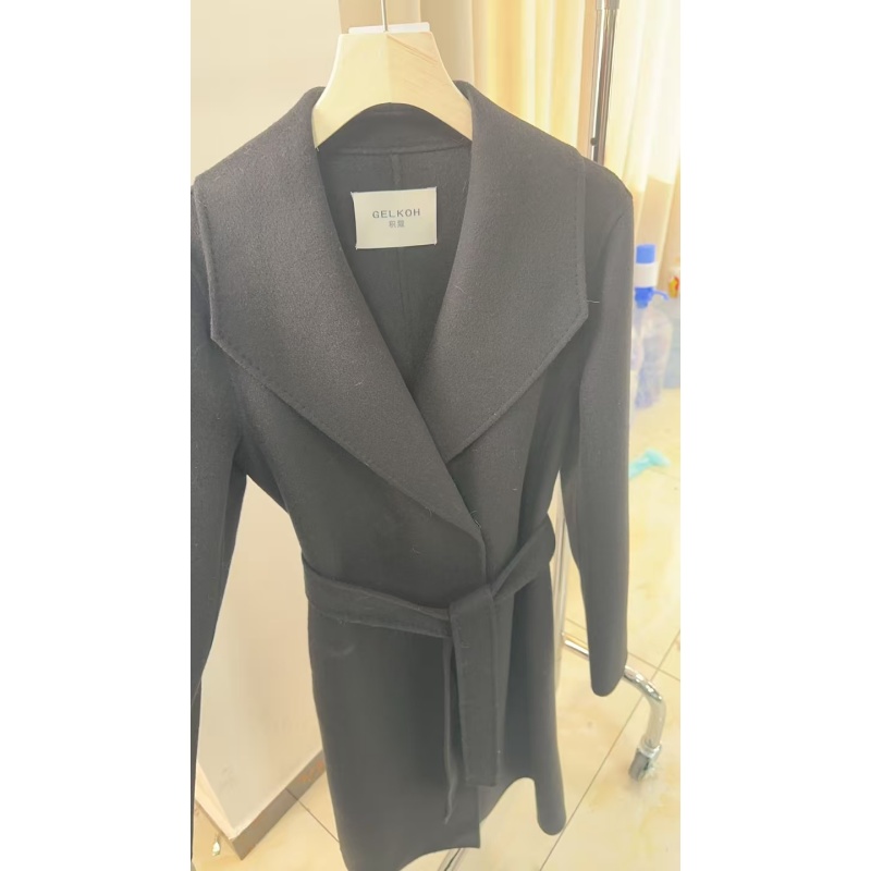 【直播专享】时尚百搭双面呢大衣 N548820