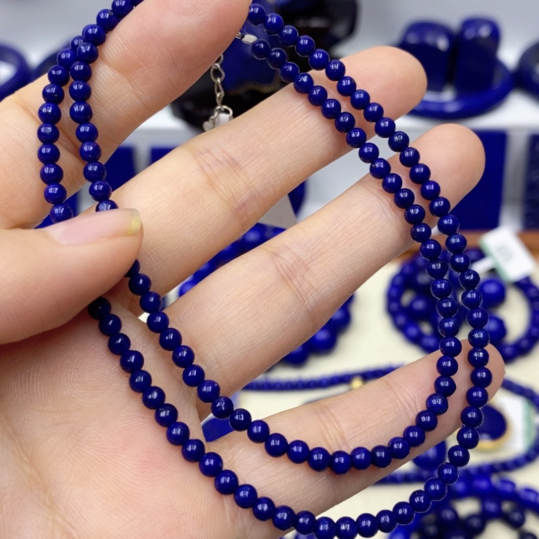 青金石颈饰未镶嵌