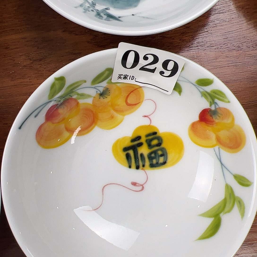 瓷片景德镇陶瓷手工手绘制作