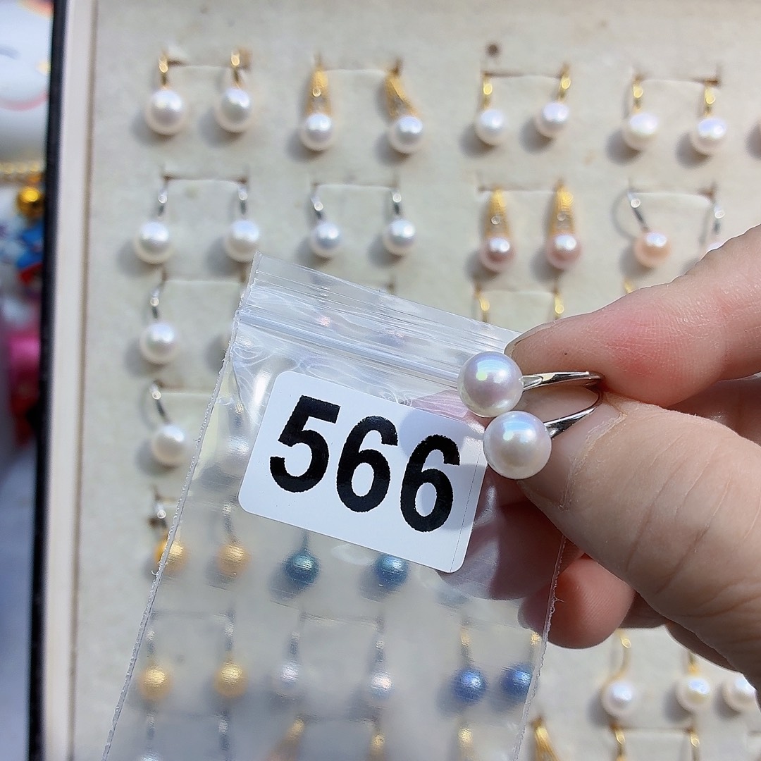 ℳ***ᥫ耳饰合金淡水珍珠