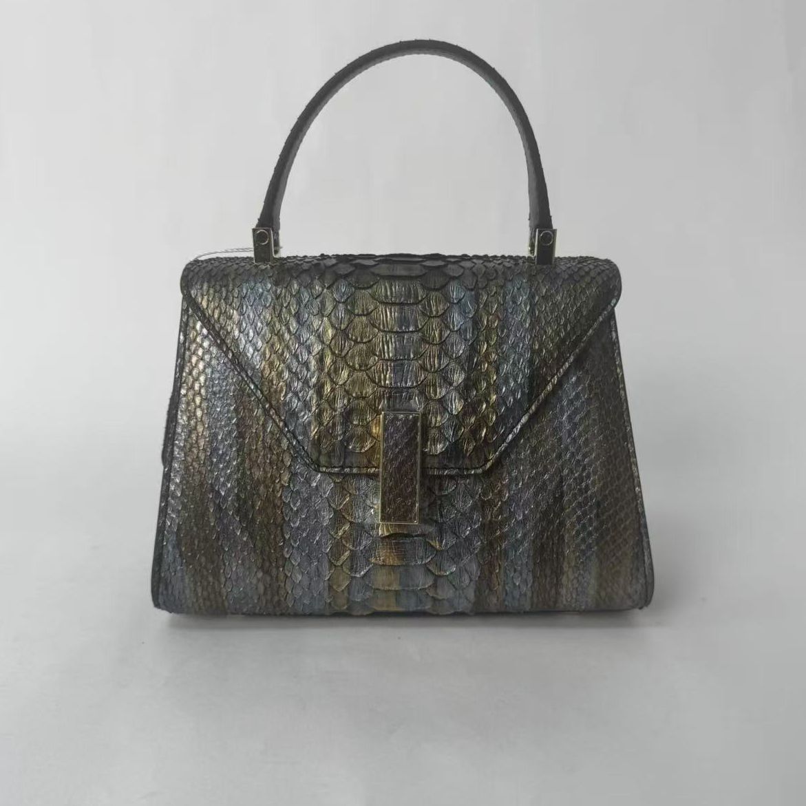 TUS新款蛇皮单肩斜挎手提时尚百搭包包M10239