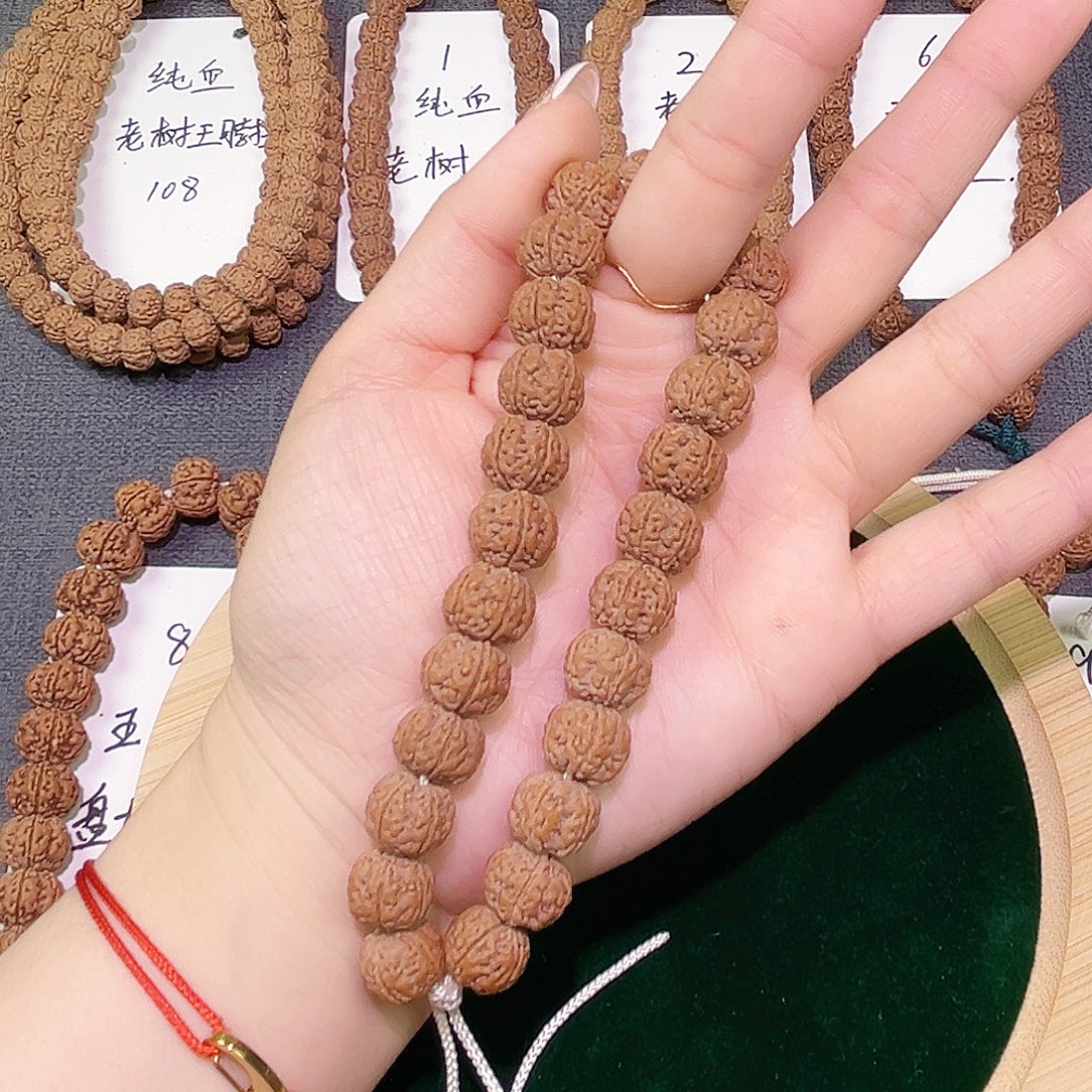 手串金刚菩提纯血老树王单圈13
