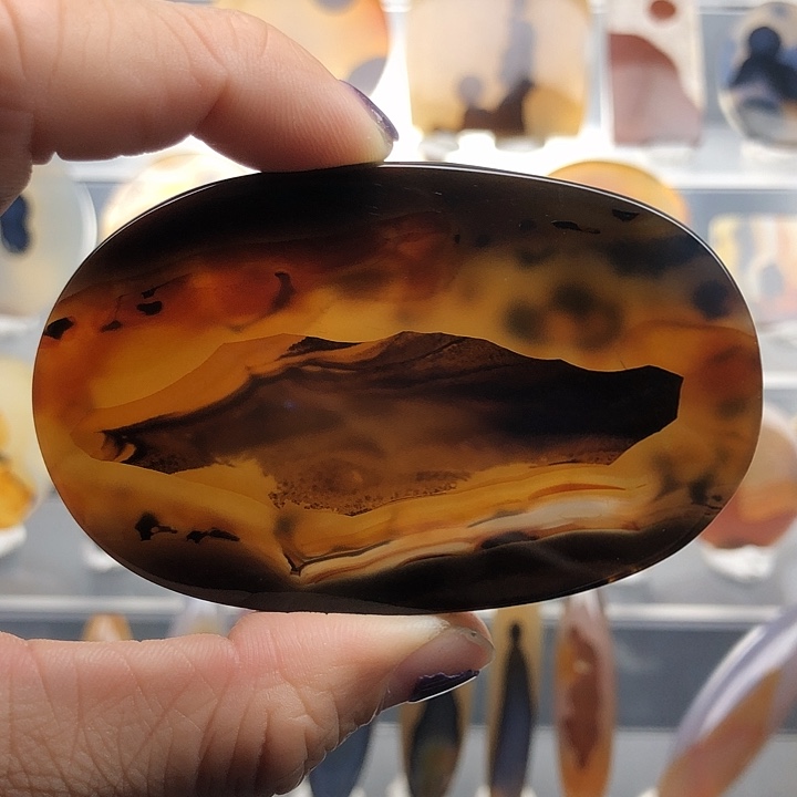 玛瑙/玉髓合金颈饰120