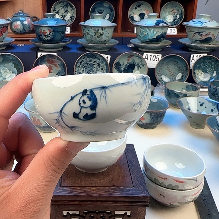 景德镇陶瓷陶瓷杯茶具普洱杯