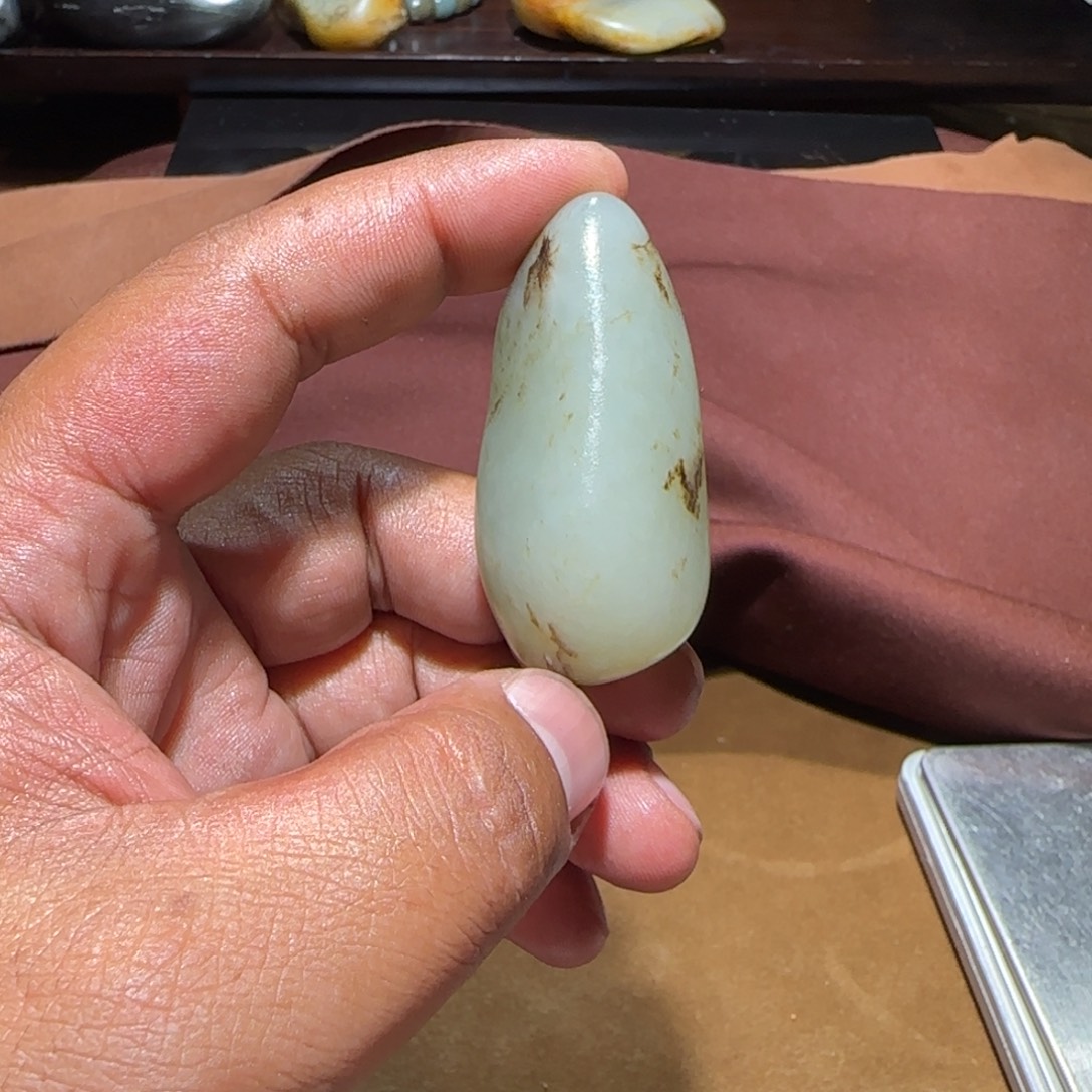 心***径和田玉（白玉）未镶嵌颈饰