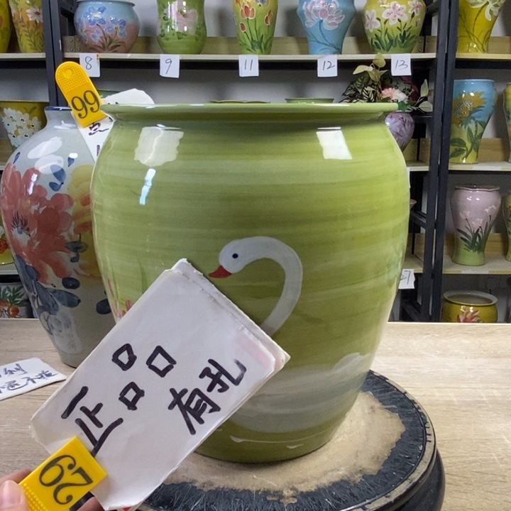 景德镇高温陶瓷花盆