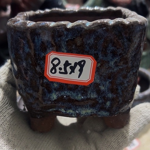 红陶粗陶花盆手工