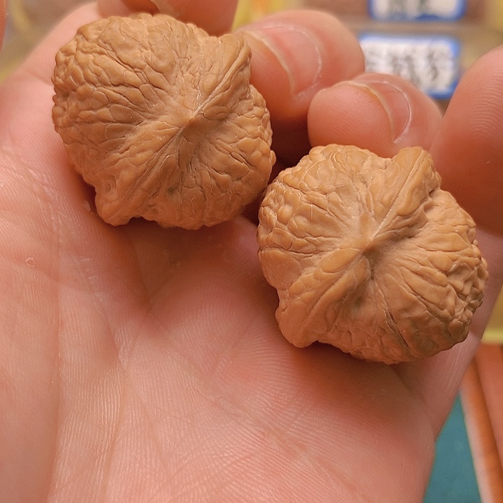 文玩核桃把件34全品纯野生妲己