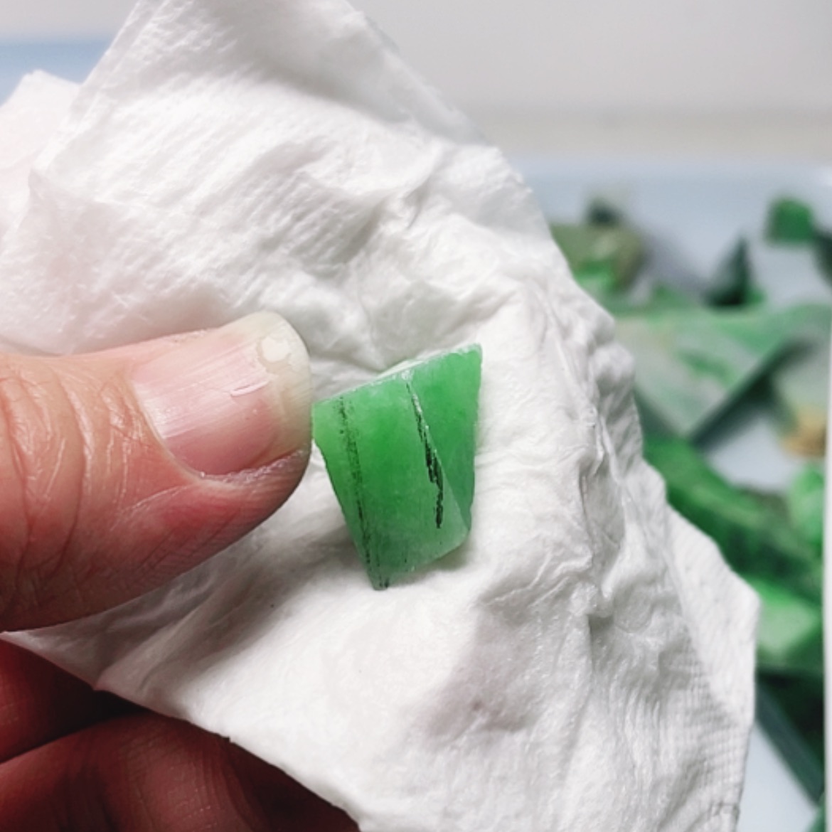 【闪购商品】翡翠颈饰未镶嵌姚*姐A货