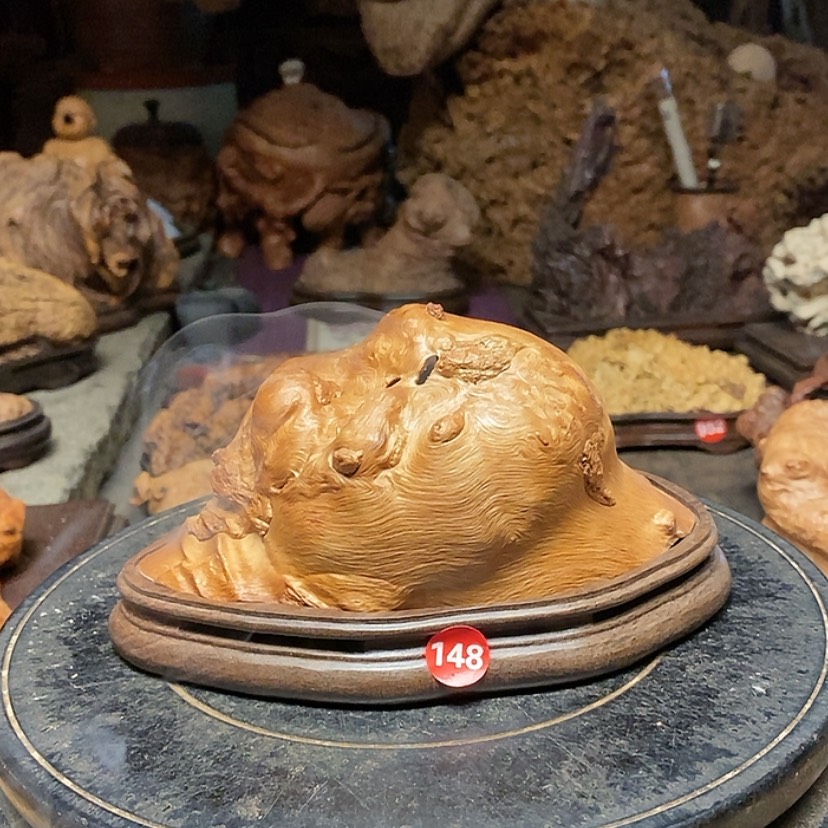 【闪购商品】148号荔枝木香炉工艺