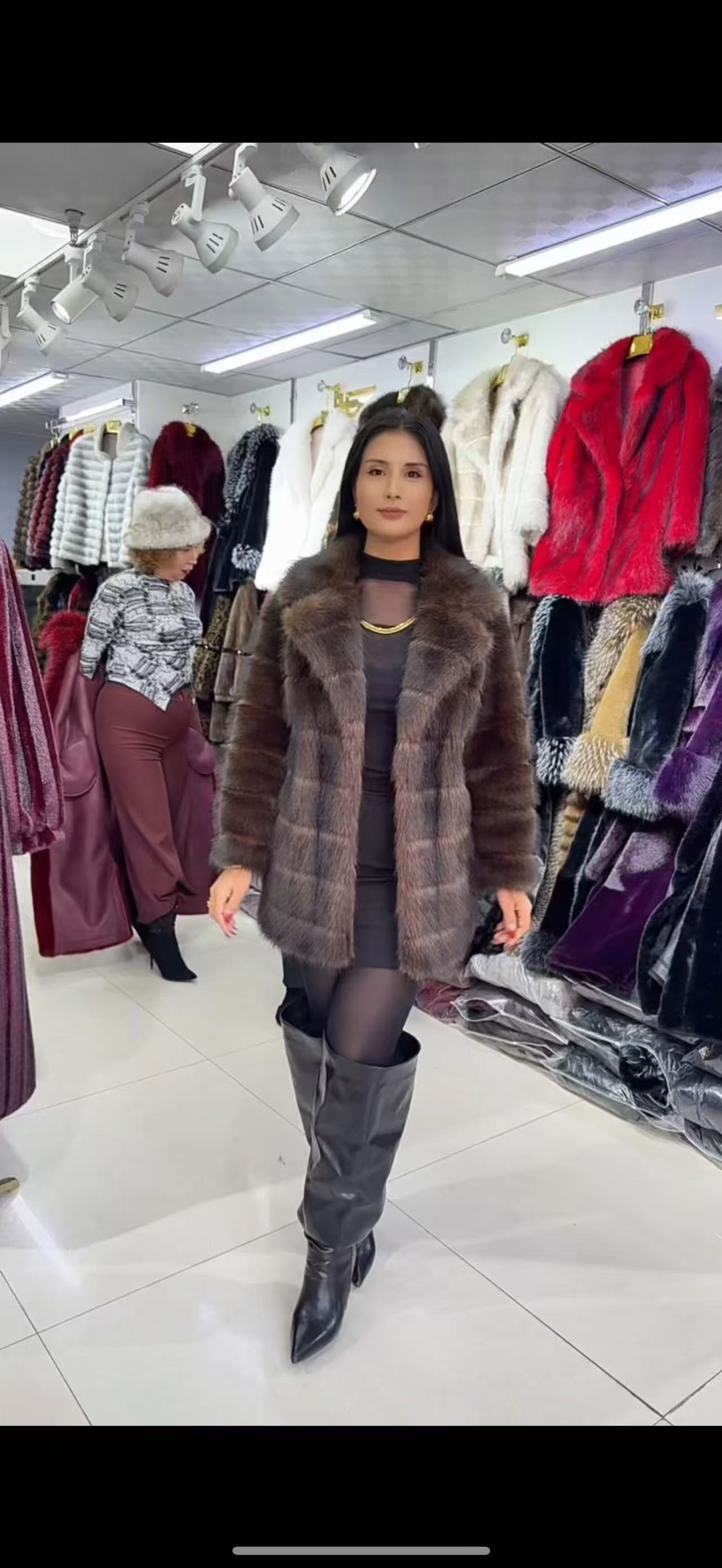 人造皮草 新中短款环保皮草