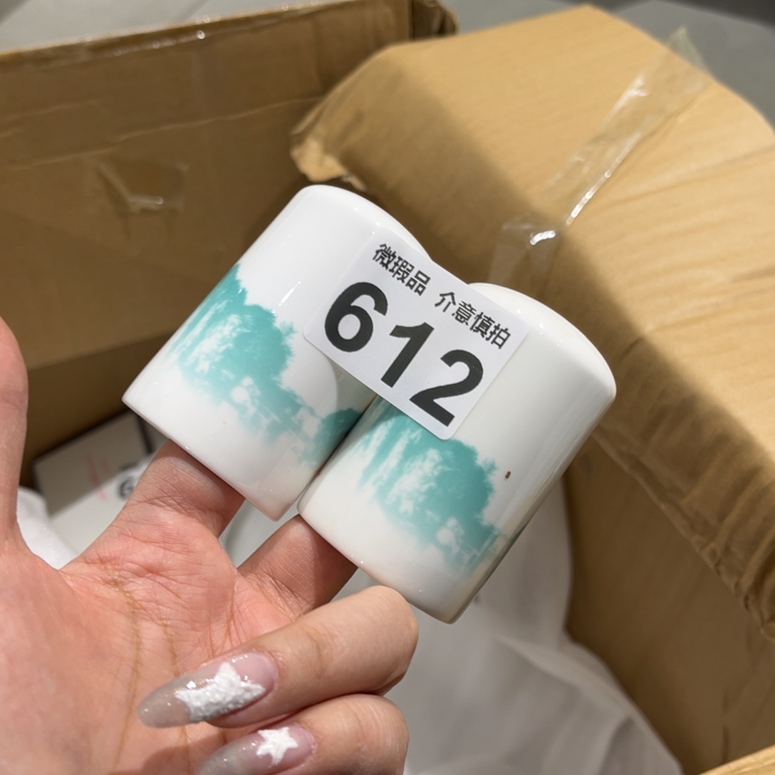 瓷片612俩套。尾货微瑕孤品
