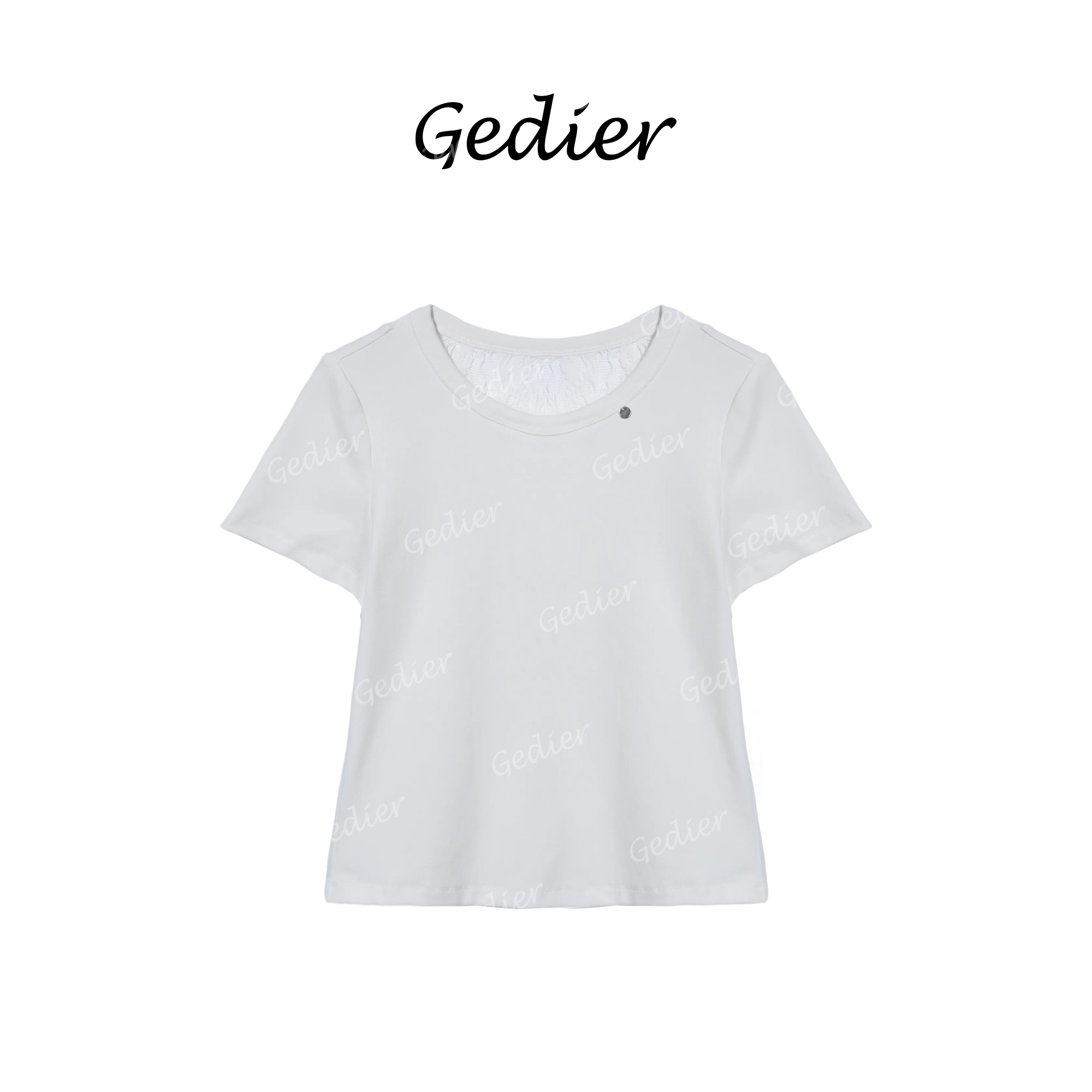 【歌蒂尔】休闲圆领T恤春游出行衣服2025爆款上衣女TG510622Y