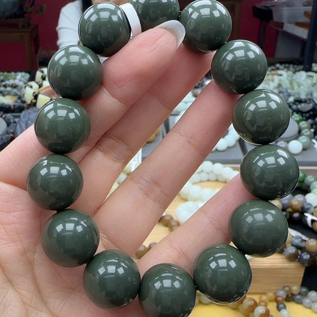 和田玉手链未镶嵌