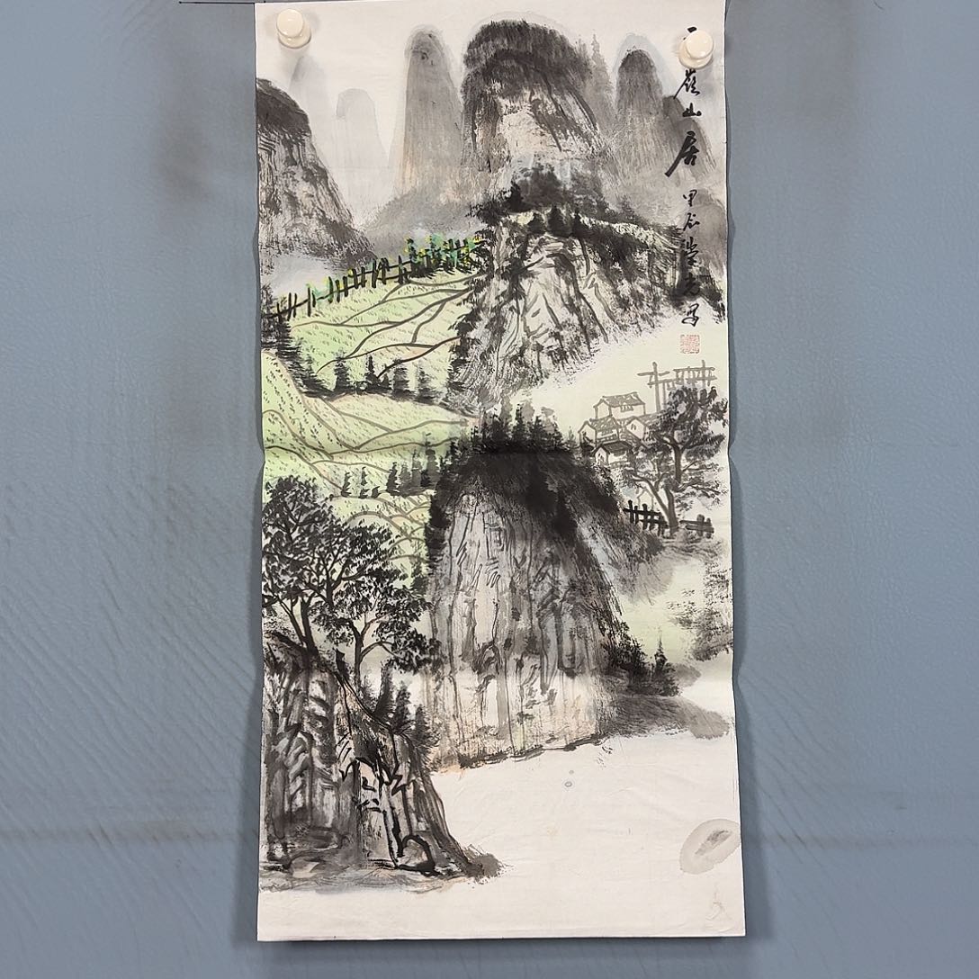 国画599 牡丹一如您的脸颊