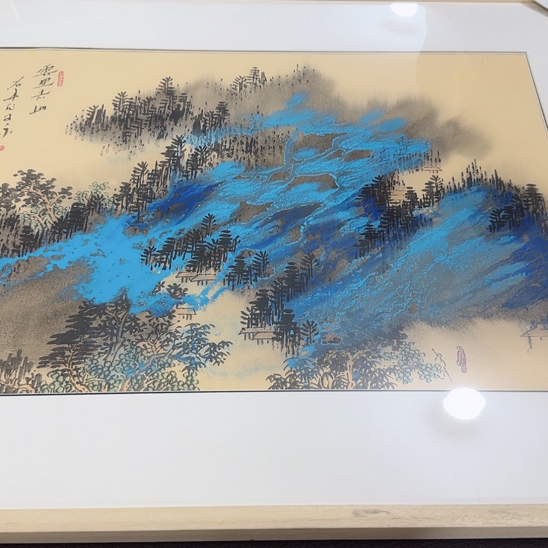 国画艺术家的作品