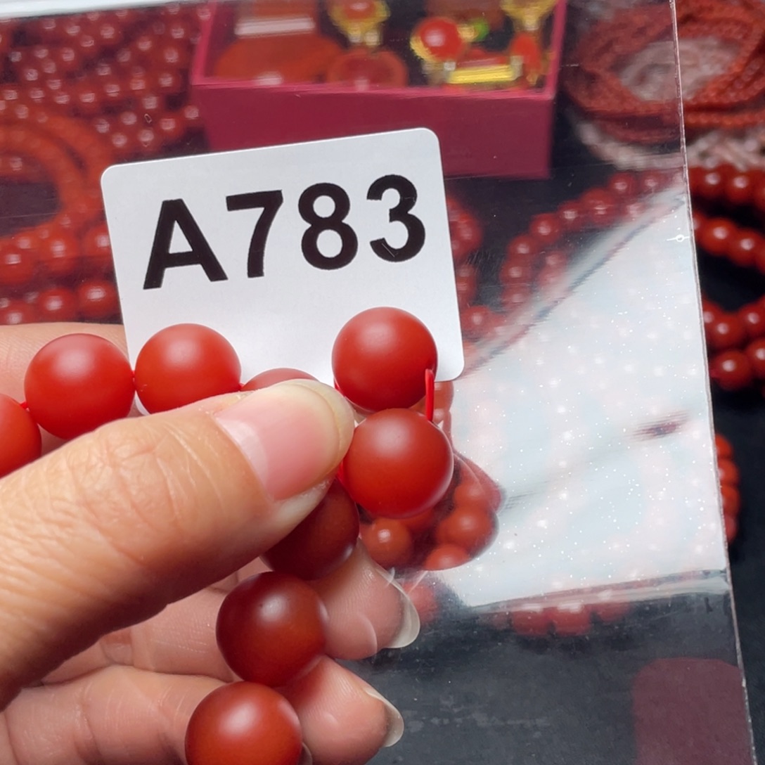 形***0南红玛瑙未镶嵌手链