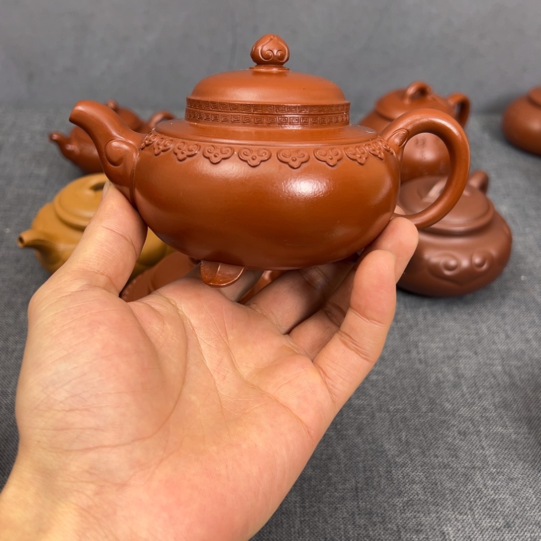 阿***凡紫砂茶壶云间如意220ml
