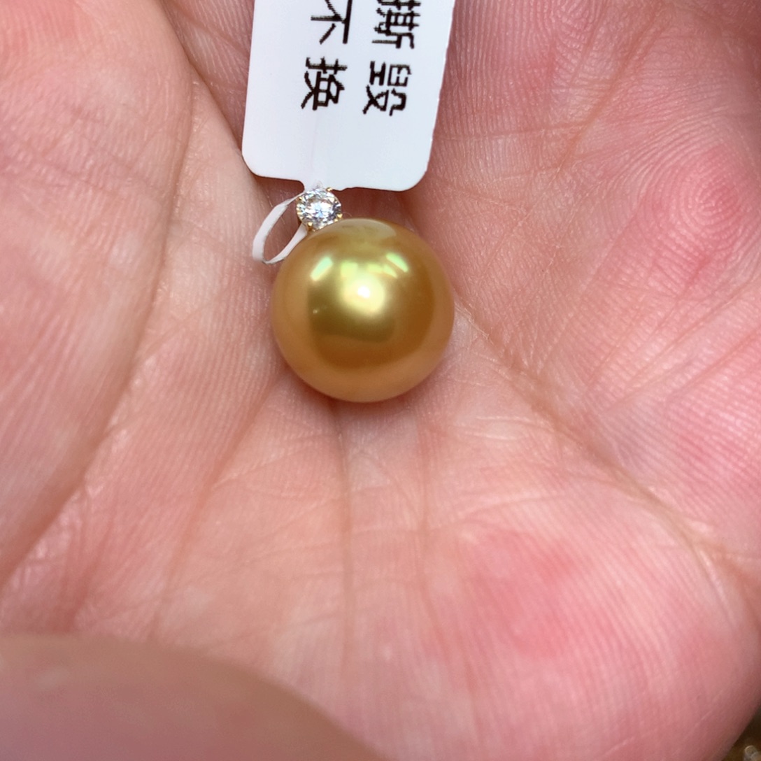海水珍珠颈饰18K金镶嵌