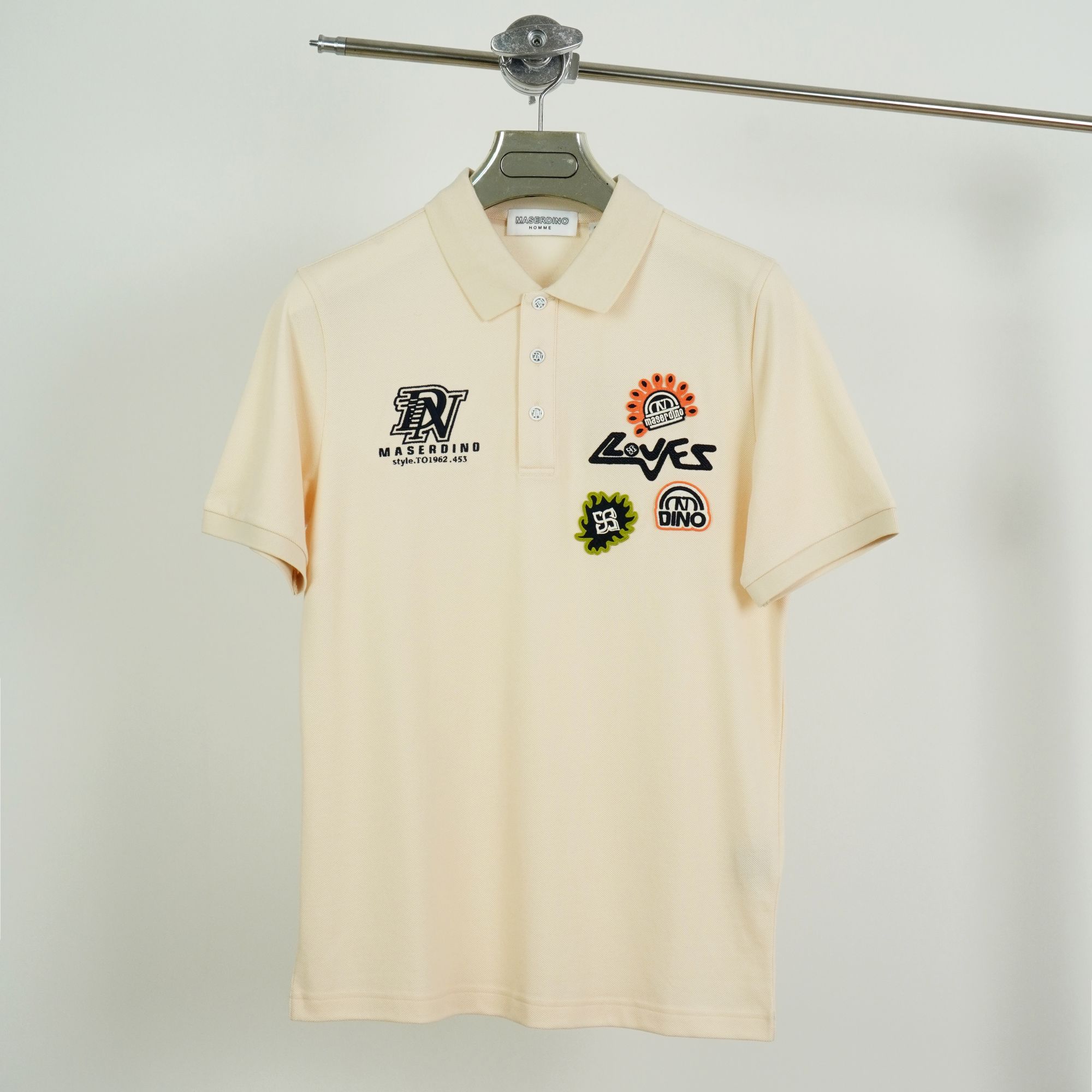 【港行甄选】DN玛撒蒂诺春夏季时尚百搭经典潮流男士翻领短袖Polo衫