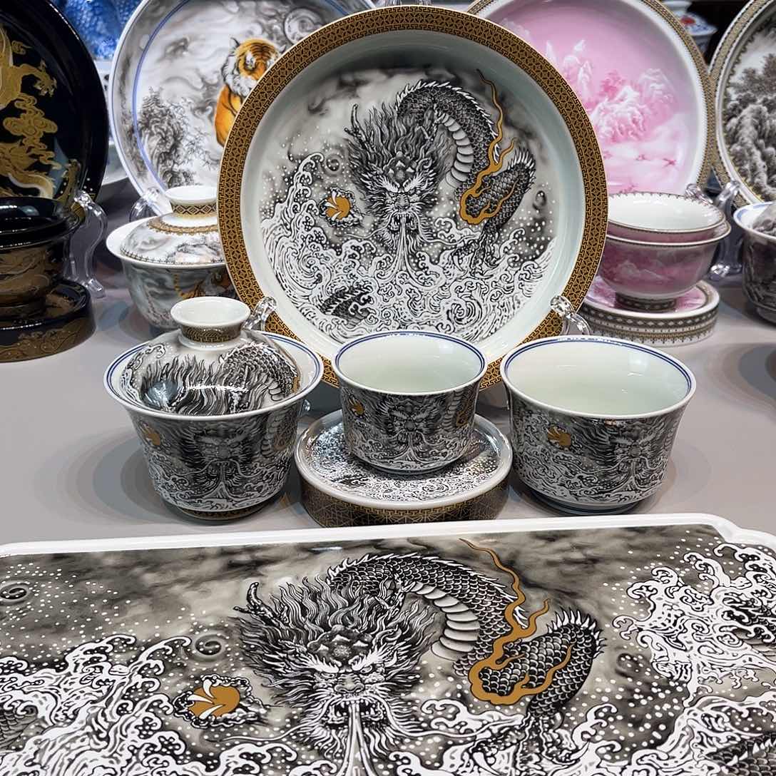 景德镇美术作品欣赏