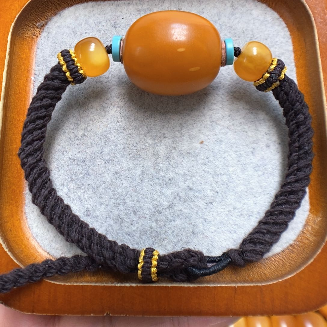 蜜蜡手绳未镶嵌蜜蜡