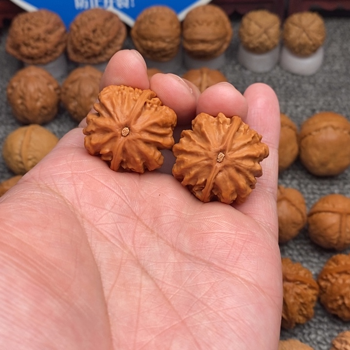 文玩核桃把件源*帝王龙脊