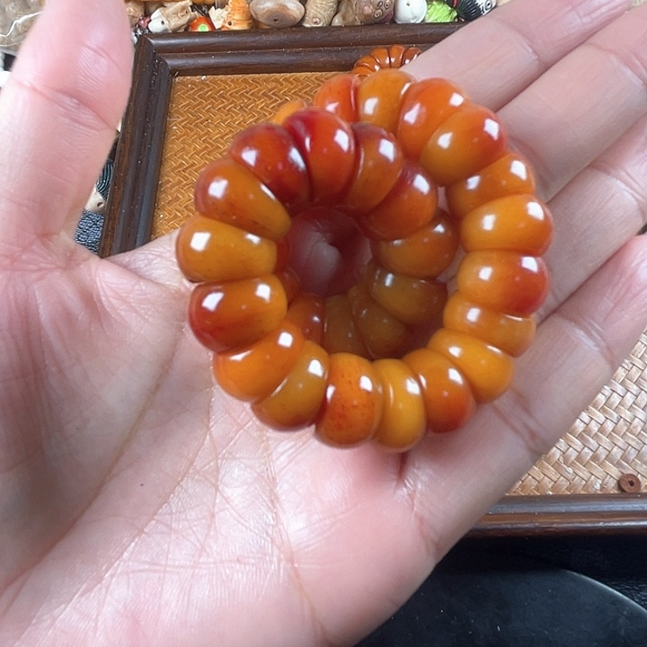 鹿骨手串/手链驼骨驼骨126，1.4