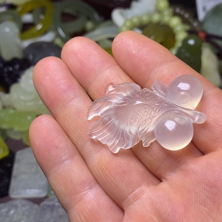 岫玉岫玉颈饰未镶嵌