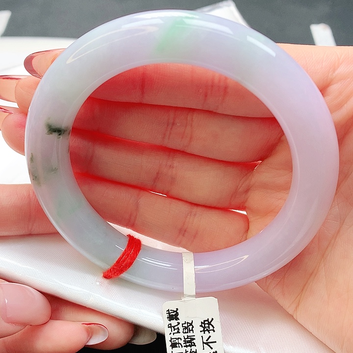 翡翠手镯未镶嵌55.9圆条