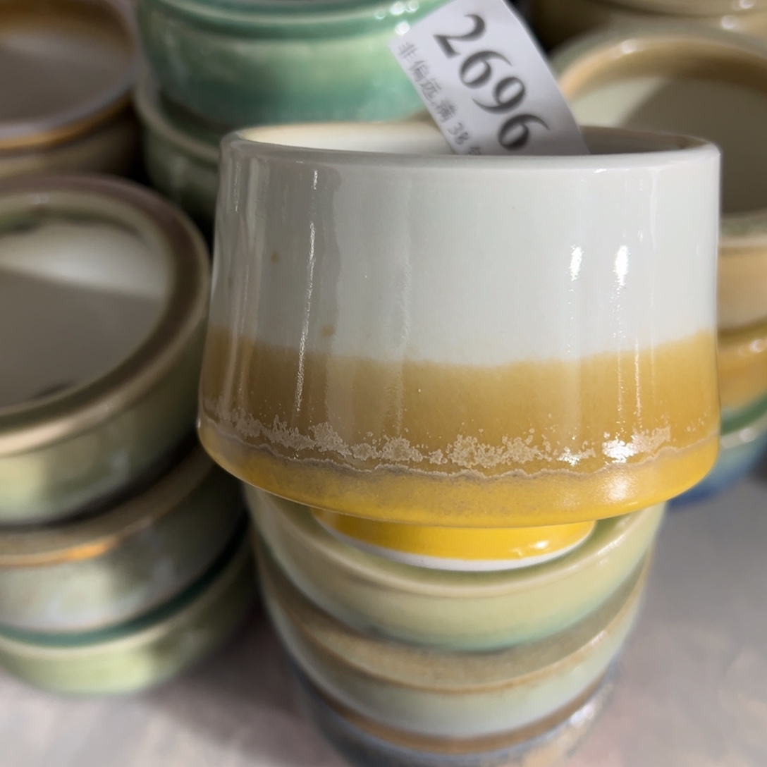 红陶景德镇手工花盆