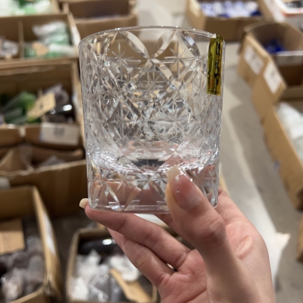 【闪购商品】七宝明料透明杯一个，