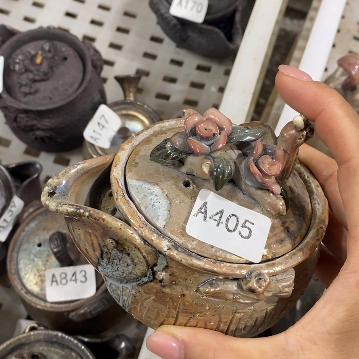 柴烧裸烧纯手工工艺制作瑕疵瑕疵