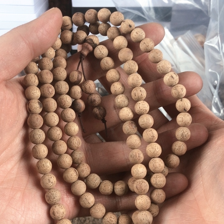 降真香手串/手链08/108纯白油