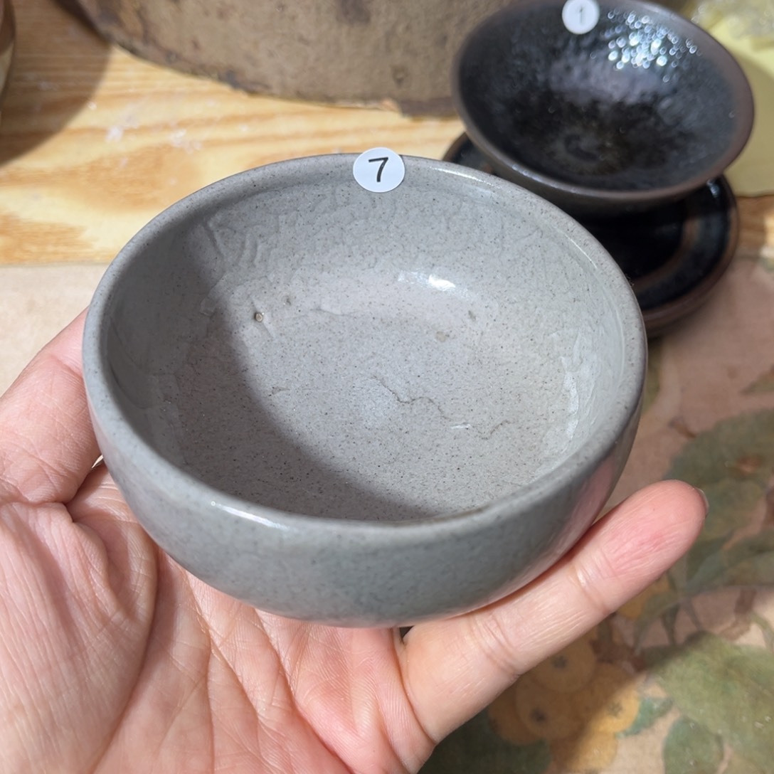 茶盏义兴龙窑坚持真柴烧微瑕