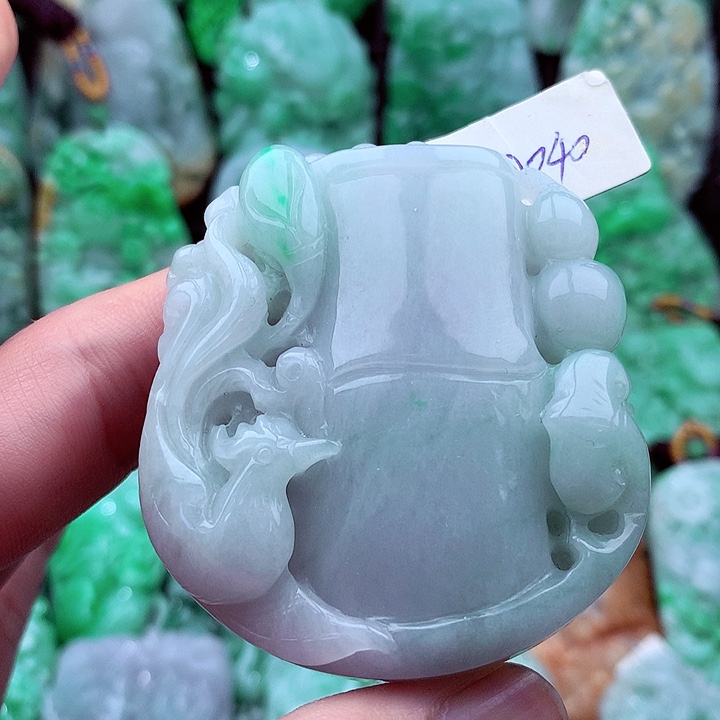 翡翠吊坠(不含链)未镶嵌