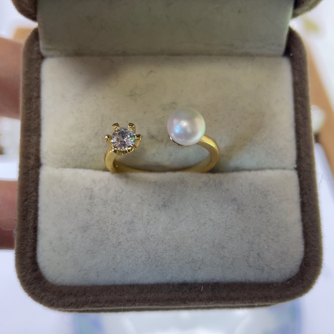 淡水珍珠戒指未镶嵌